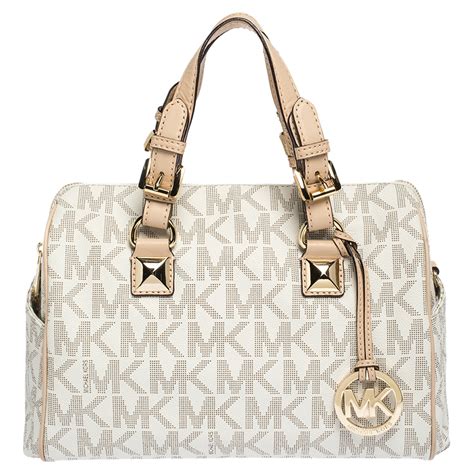 michael kors bags beige|michael kors fold over purse.